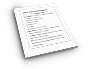 Press Release Bonus Cover Press Release Bonus Cover